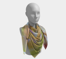 Load image into Gallery viewer, Everything Gold Square Silk Scarf