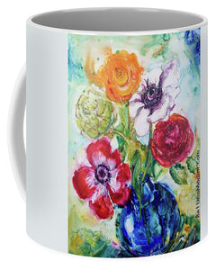 Blue Vase - Mug