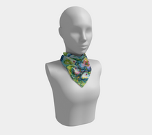 Load image into Gallery viewer, Gaia Silk Square Scarf