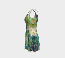 Load image into Gallery viewer, Monet&#39;s Garden Flare Dress