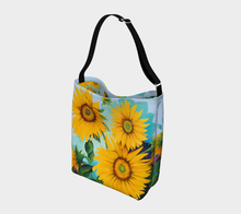 Load image into Gallery viewer, Glorious Sunflowers Day Tote Bag