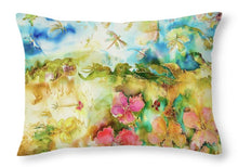 Load image into Gallery viewer, Earth, Wind And Flowers - Throw Pillow