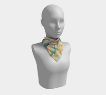 Load image into Gallery viewer, Golden Age Silk Square Scarf