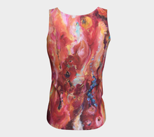 Load image into Gallery viewer, Devas of Summer Fitted Tank Top, long cut