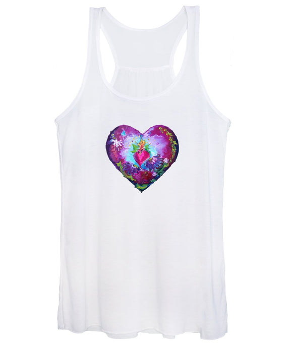 Pink Heart Fairy - Women's Tank Top